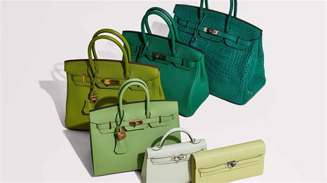 green hermes bag|hermes green color chart.